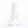 Pleaser - ADORE1048RSNT Platform Boots - White Product image